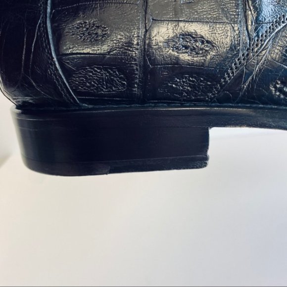 Franco Cuadra Genuine Hornback Crocodile Shoes - Picture 9 of 15
